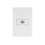 Placas con interruptor y tomas