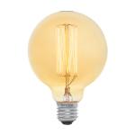Tubos LED, pantalla de vidrio opalino — Lámparas incandescentes Vintage