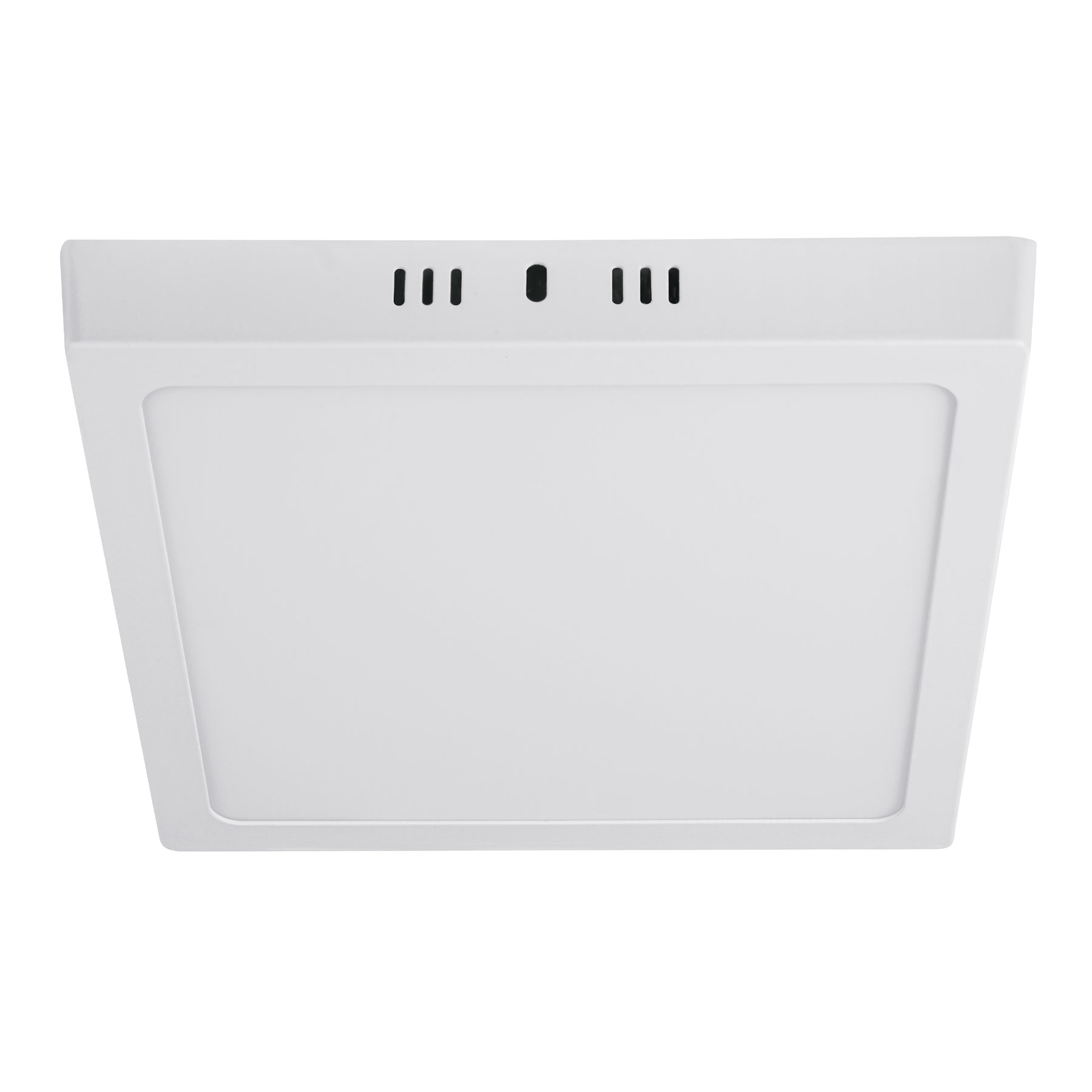 Luminarios cuadrados LED tipo plafón, de sobreponer