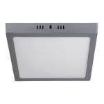 Luminarios cuadrados LED tipo plafón, de sobreponer