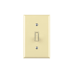 Placas con 1 interruptor vertical