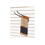Racks exhibidores de producto para panel ranurado o perfocel R-MO6