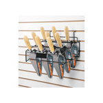 Racks exhibidores de producto para panel ranurado o perfocel R-CU-LL