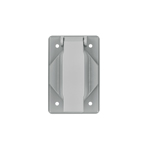 Placa sencilla con tapa